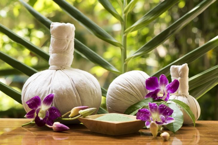 Green tea Herbal Compress Ball