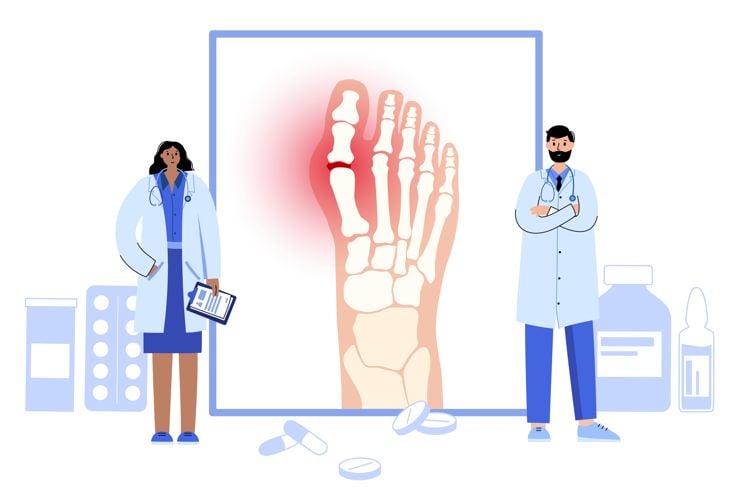 Gout illness