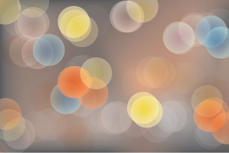 Street Lights Abstract Background