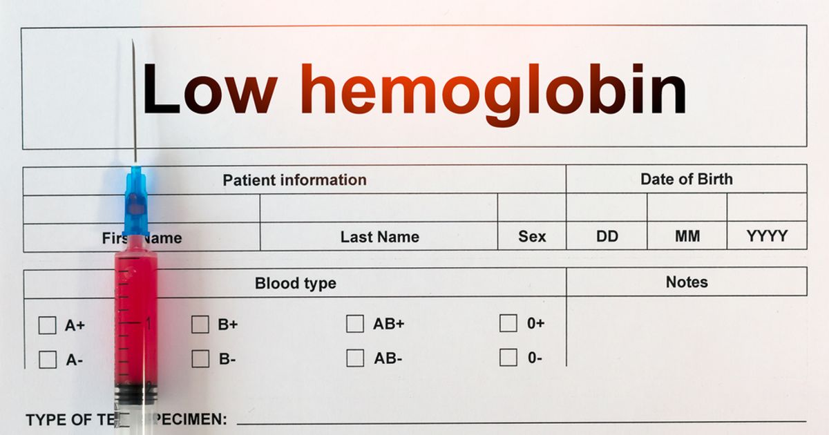 Causes of low hemoglobin facty health