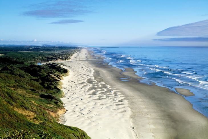 Oregon Dunes along the Pacific Ocean.