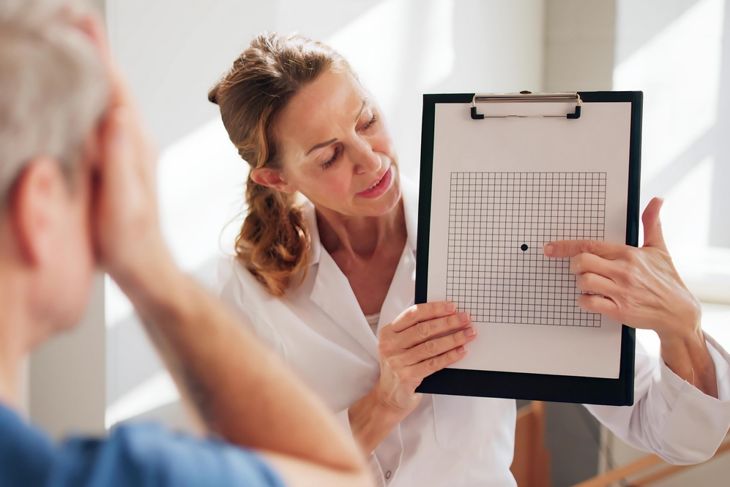Amsler Grid Sight Examination