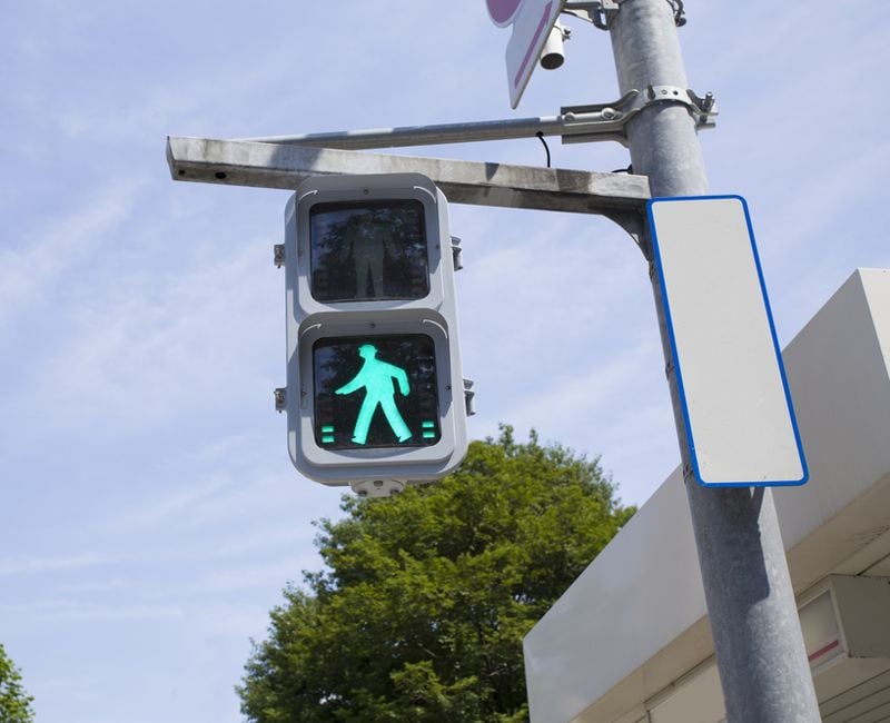 walk sign in Japan