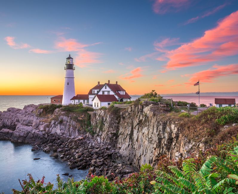 Portland, Maine, USA at Portland Head Light