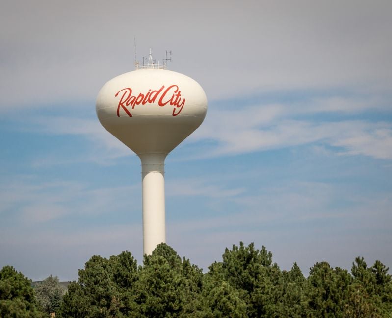 White Water Tower in Rapid City South Dakota