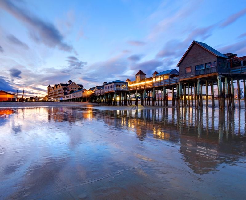 Old Orchard Beach is a town and census-designated place in York County, Maine. The town is a popular summer beach destination