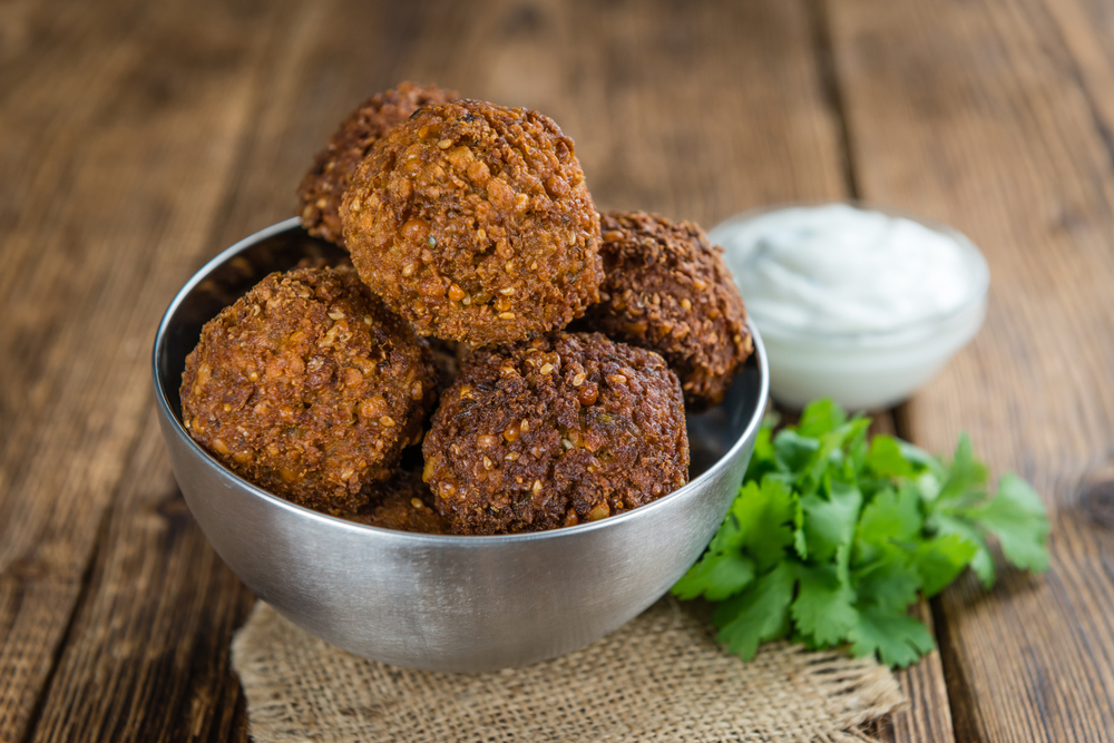 falafel burgers