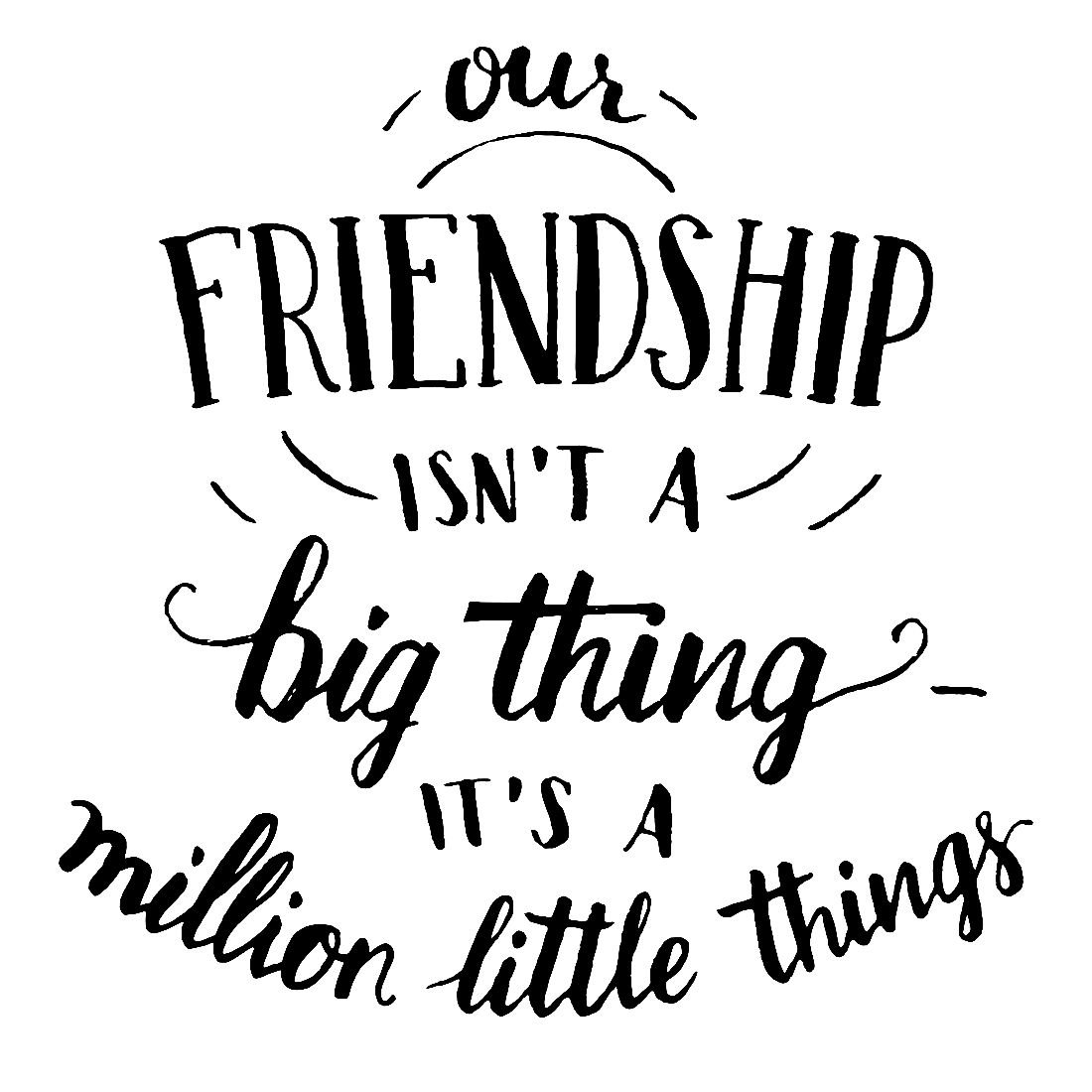 little things friendship