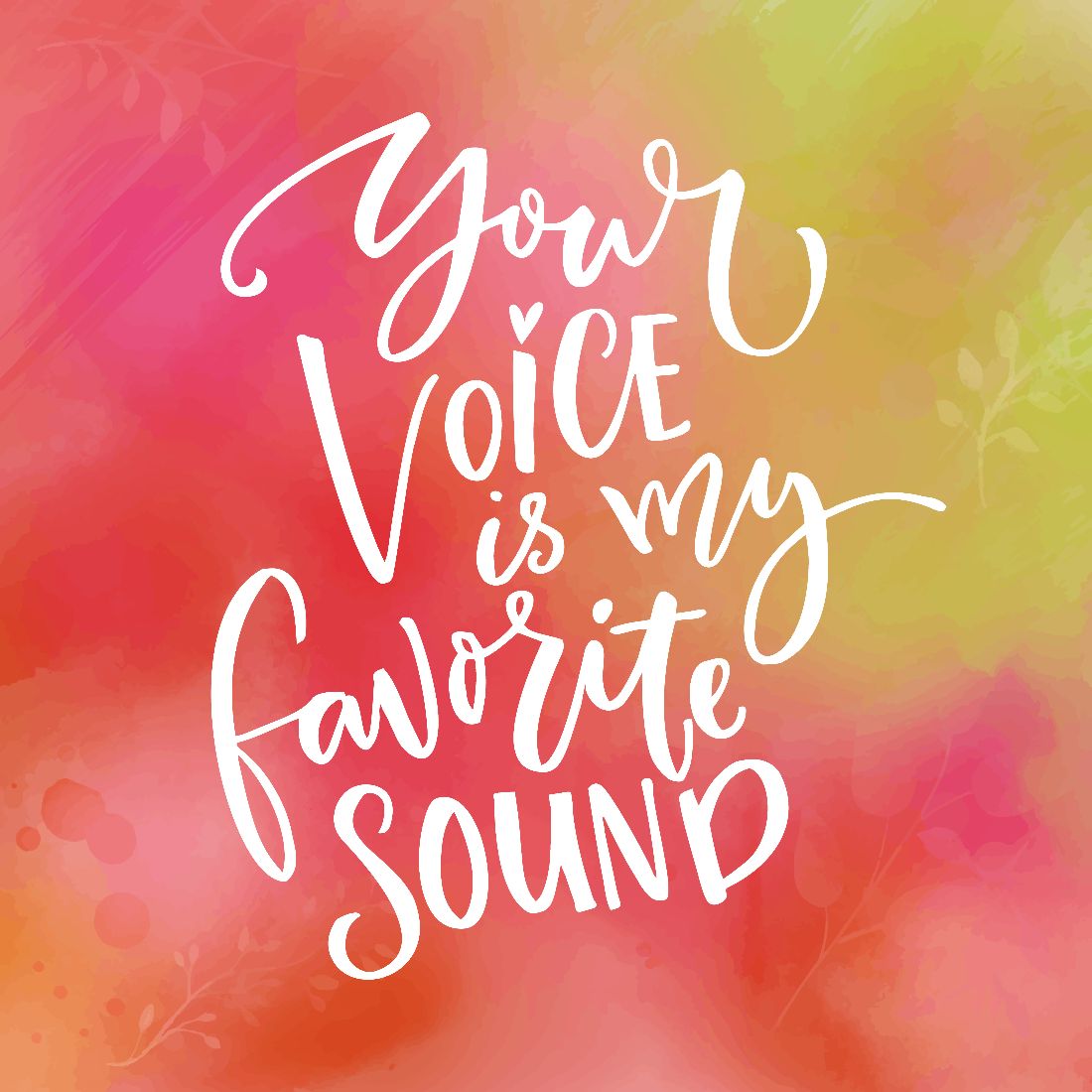 love quotes voice