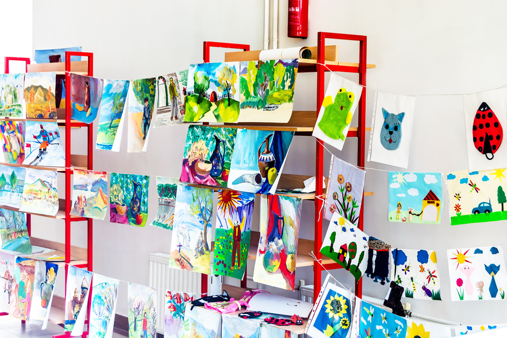 What Are Creative Ways to Display Your Grandkids' Art At Home? Facty
